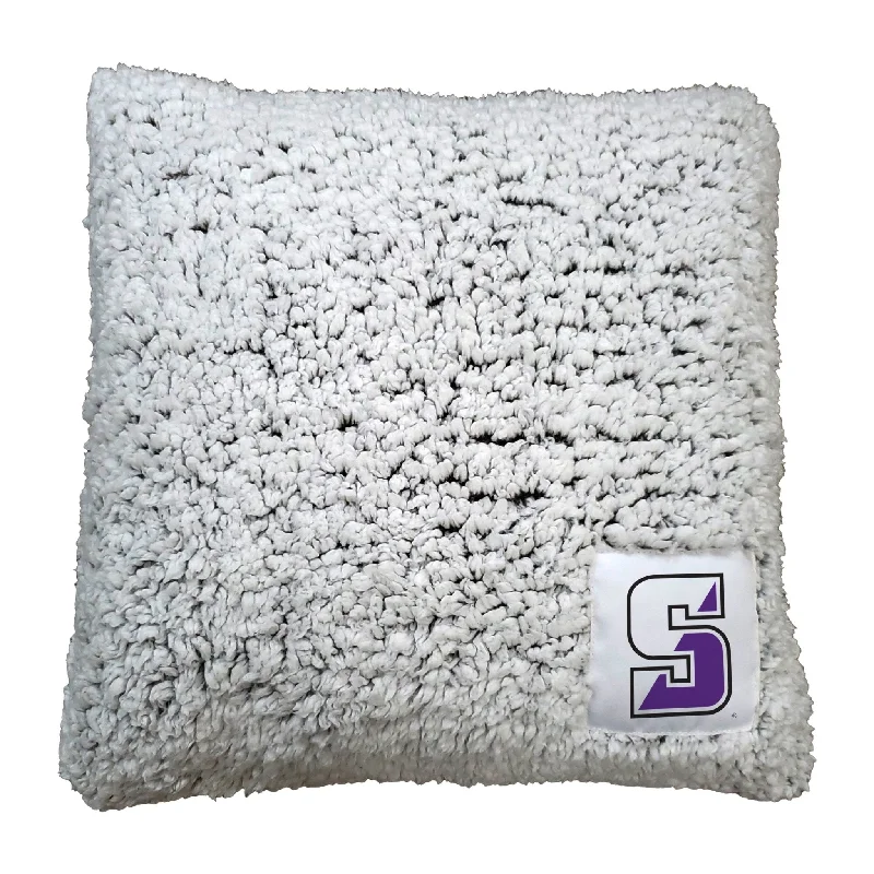 Team home textiles for the ultimate sports fan cave-Scranton Frosty Fleece Pillow