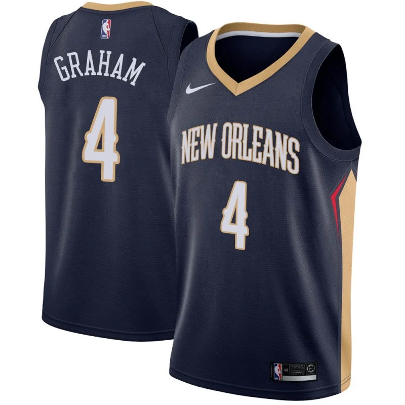 Custom soccer jersey for game day events-Custom basketball jersey for game day events-Devonte Graham New Orleans Pelicans Jersey