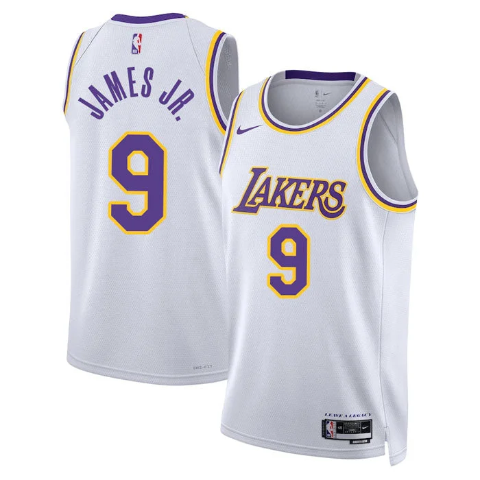 Soccer jersey with stylish details for fans-Basketball jersey with stylish details for fans-Bronny James Jr Los Angeles Lakers Jersey