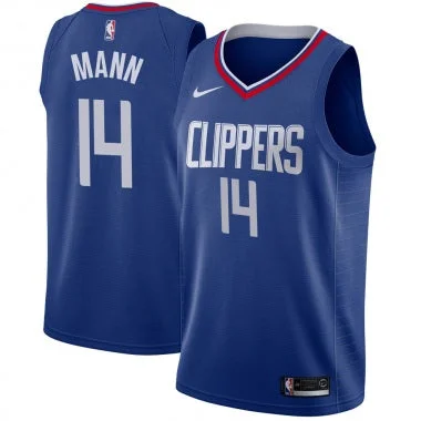 Soccer jersey with advanced fabric technology-Basketball jersey with advanced fabric technology-Terance Mann Los Angeles Clippers Jersey