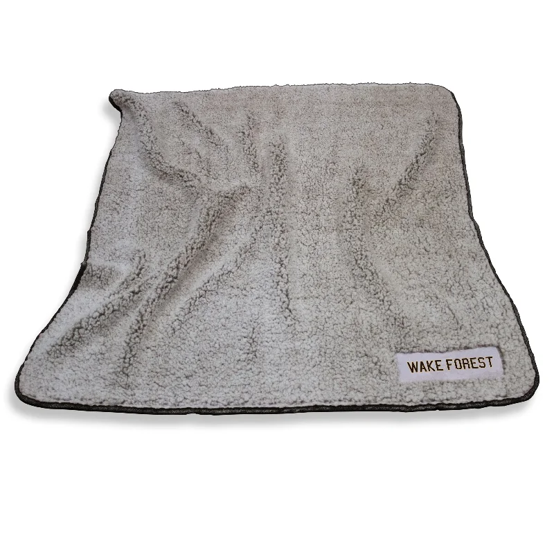 Personalized team home textiles for bedrooms-Wake Forest Frosty Fleece