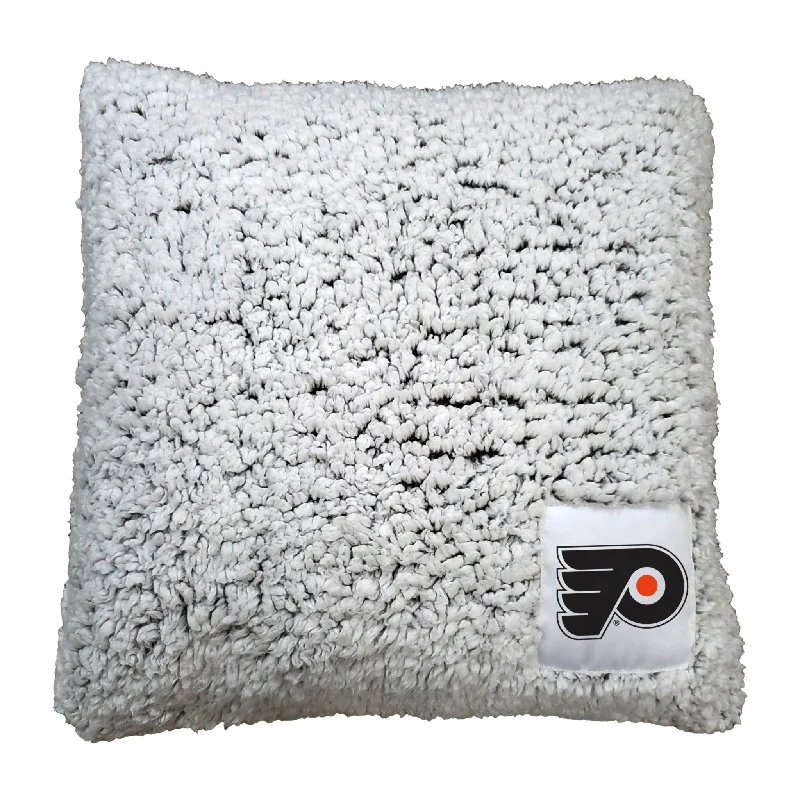 Team home textiles for home sports-themed gifts-Philadelphia Flyers Frosty Throw Pillow