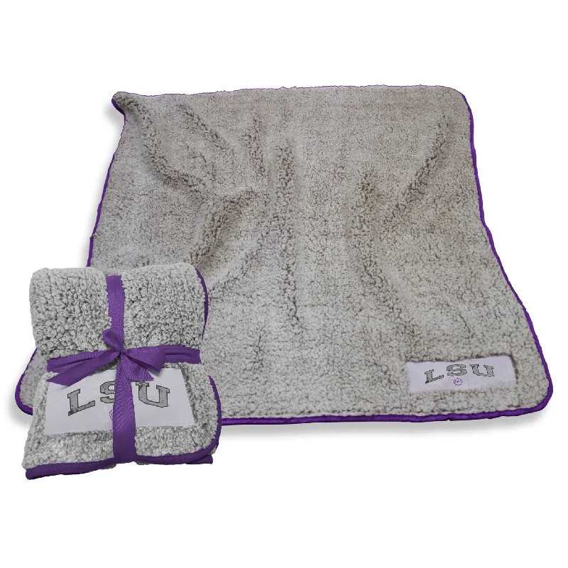 Personalized team home textiles for any room in the house-LSU OHT Frosty Fleece