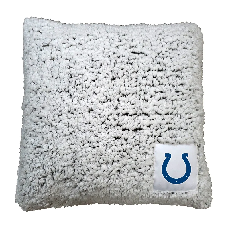 Team home textiles for your man cave or fan cave-Indianapolis Colts Frosty Throw Pillow