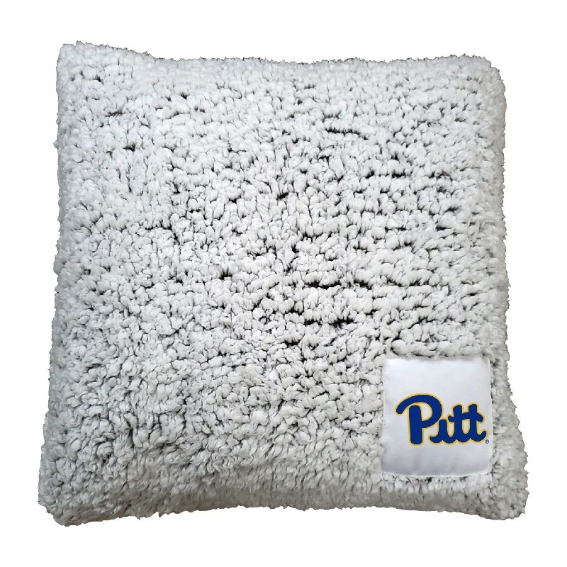 Team home textiles for game day relaxation-Pittsburgh Frosty Throw Pillow