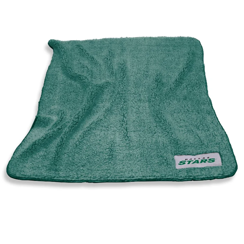 Team home textiles for seasonal home updates-Dallas Stars Color Frosty Fleece