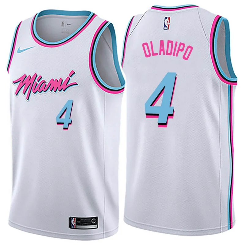 Soccer jersey for casual wear and game days-Basketball jersey for casual wear and game days-Victor Oladipo Miami Heat Jersey