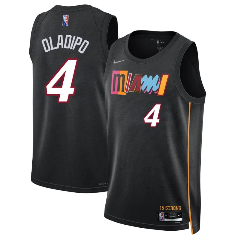 Custom soccer jersey for game day events-Custom basketball jersey for game day events-Victor Oladipo Miami Heat Jersey