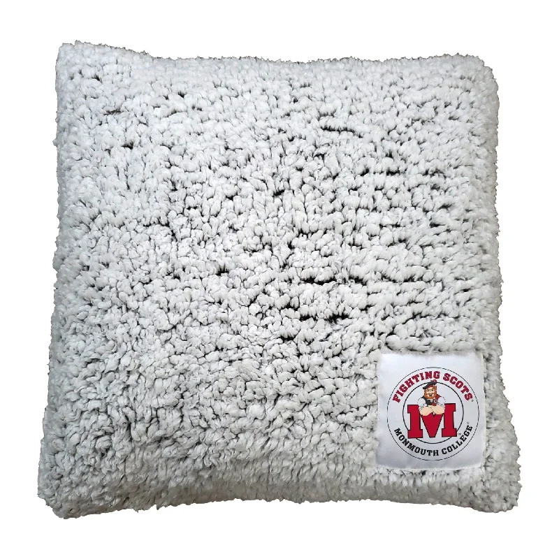 Custom team robes for lounging in style-Monmouth College Frosty Throw Pillow