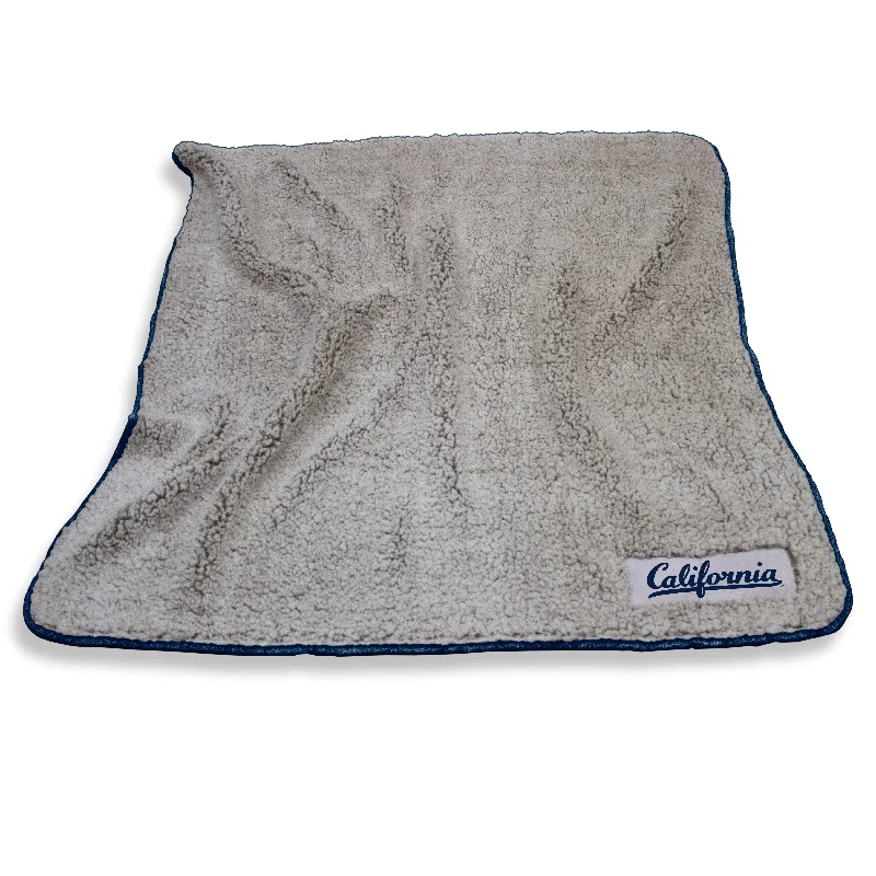 Soft team pillowcases with team logo-California Berkeley Frosty Fleece