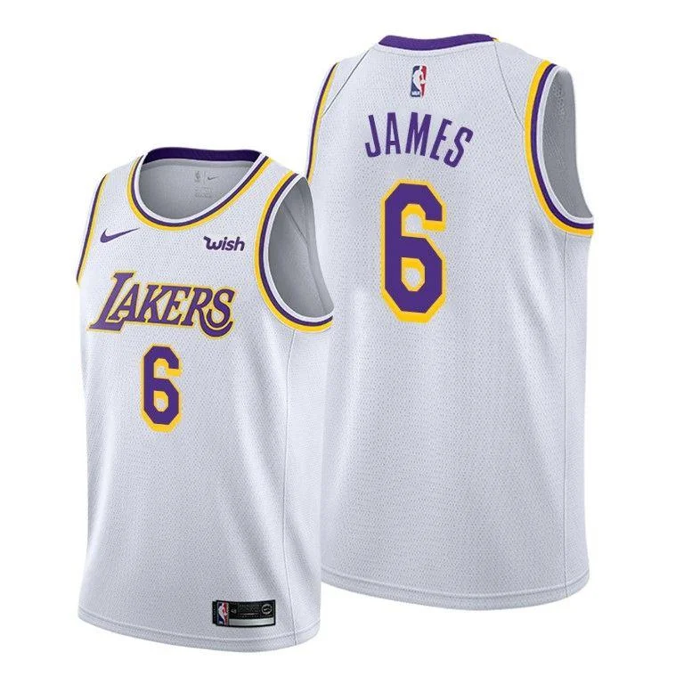 Team soccer jersey with matching accessories-Team basketball jersey with matching accessories-LeBron James Los Angeles Lakers Jersey