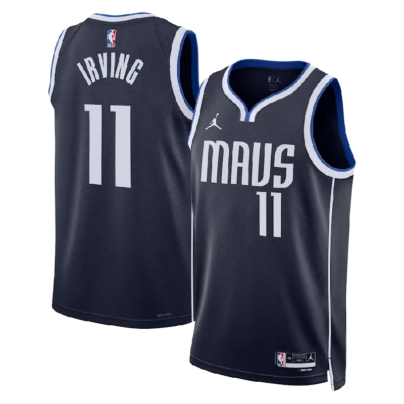 Personalized soccer jersey with bold number designs-Personalized basketball jersey with bold number designs-Kyrie Irving Dallas Mavericks Jersey