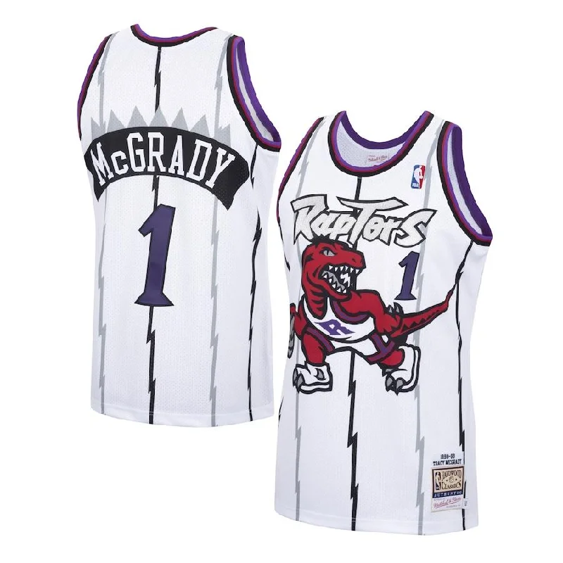 Custom soccer jersey for tournaments and competitions-Custom basketball jersey for tournaments and competitions-Tracy McGrady Toronto Raptors Jersey