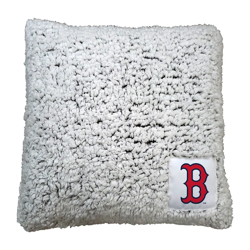 Team home textiles with durable fabric for long-lasting wear-Boston Red Sox Frosty Throw Pillow