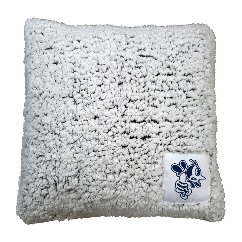 Team home textiles with player-inspired designs-St Ambrose Frosty Throw Pillow