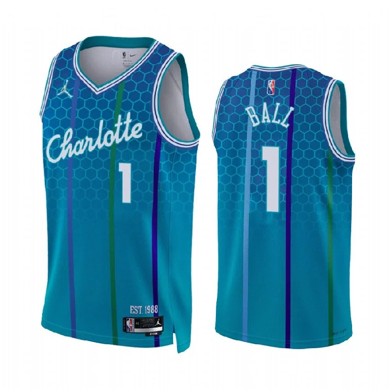 Custom soccer jersey for sports teams-Custom basketball jersey for sports teams-LaMelo Ball Charlotte Hornets Jersey