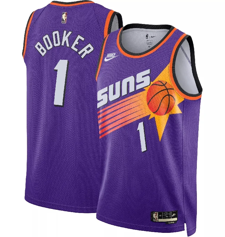 Soccer jersey for casual and professional athletes-Basketball jersey for casual and professional athletes-Devin Booker Phoenix Suns Jersey