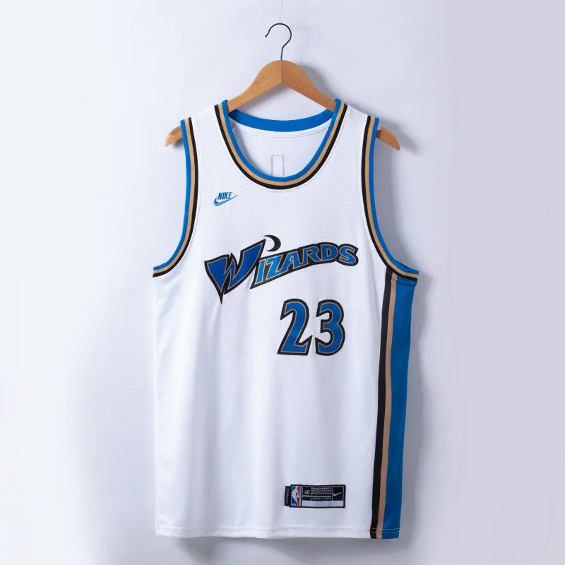 Soccer jersey for home and away games-Basketball jersey for home and away games-Michael Jordan Washington Wizards Jersey