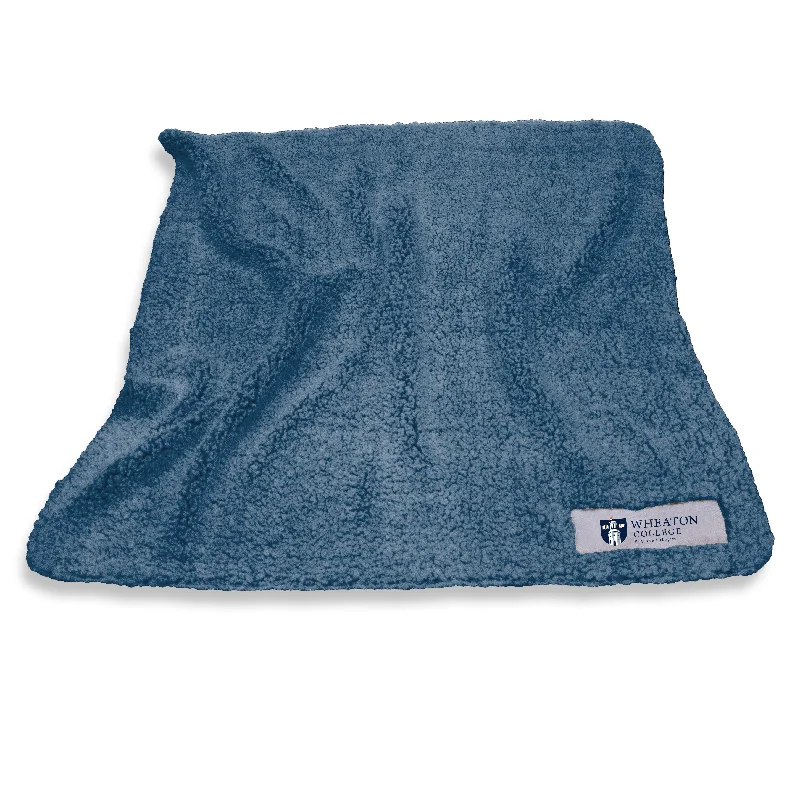 Team home textiles with quick-dry technology for bathroom use-Wheaton College Illinois Color Frosty Fleece