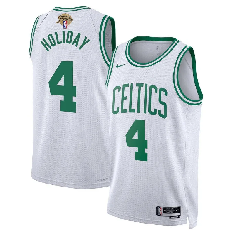 Custom soccer jersey for game day events-Custom basketball jersey for game day events-Jrue Holiday Boston Celtics NBA Finals 2024 Jersey