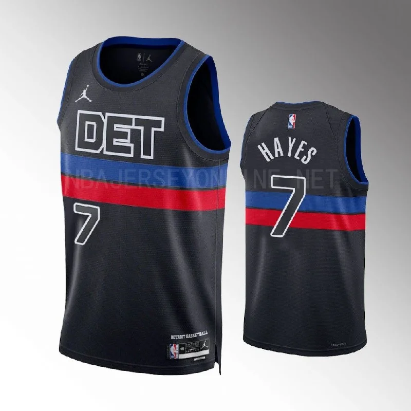 Custom soccer jersey for school spirit and pride-Custom basketball jersey for school spirit and pride-Killian Hayes Detroit Pistons Jersey