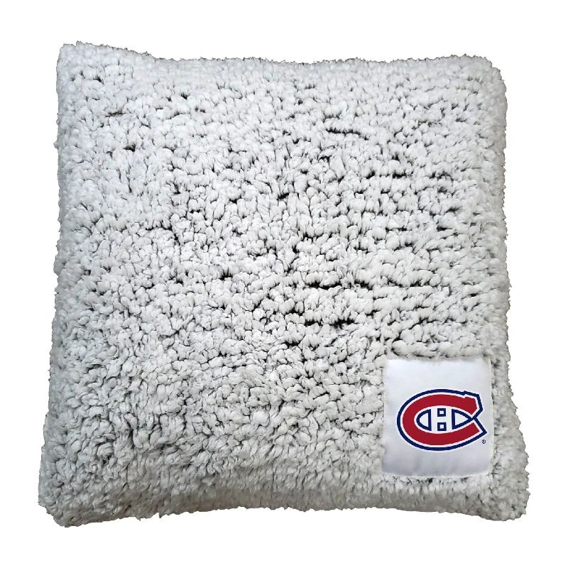 Team home textiles with your favorite team's colors-Montreal Canadians Frosty Throw Pillow