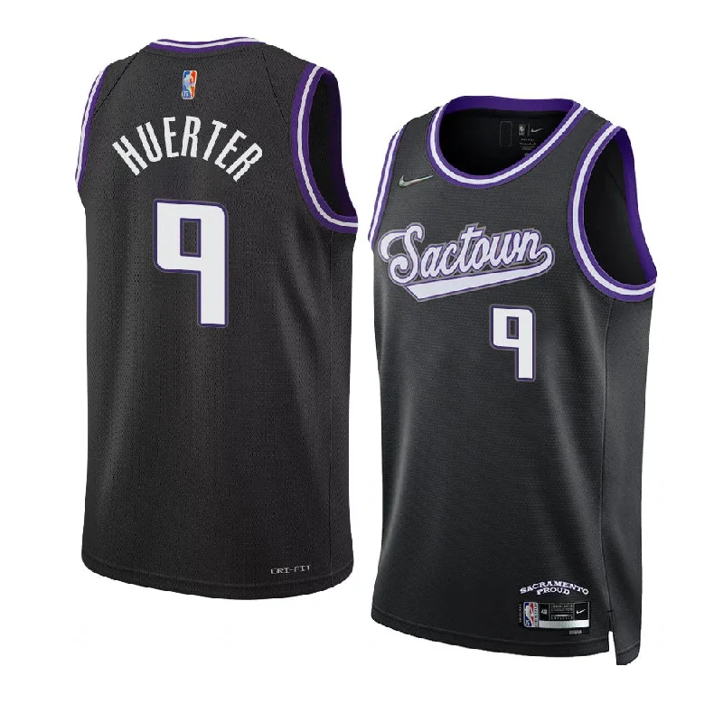 Custom soccer jersey with breathable fabric for fitness-Custom basketball jersey with breathable fabric for fitness-Kevin Huerter Sacramento Kings Jersey