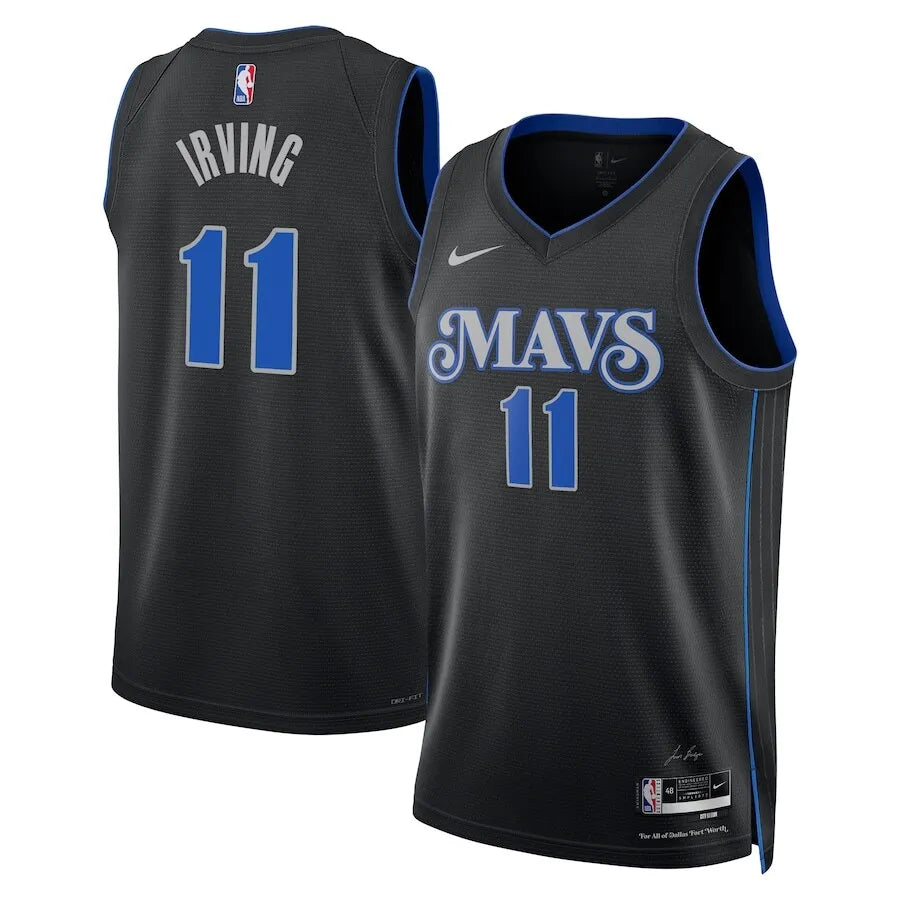 Soccer jersey for fans who love their team-Basketball jersey for fans who love their team-Kyrie Irving Dallas Mavericks Jersey