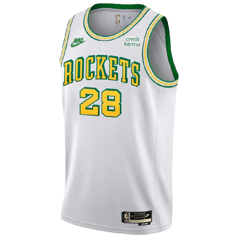 Soccer jersey with lightweight material for performance-Basketball jersey with lightweight material for performance-Alperen Sengun Houston Rockets Jersey