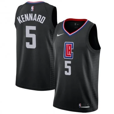 Personalized soccer jersey with modern team logo-Personalized basketball jersey with modern team logo-Luke Kennard Los Angeles Clippers Jersey