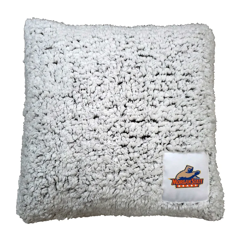 Sports team home textiles for ultimate fan experience-Morgan State Frosty Pillow