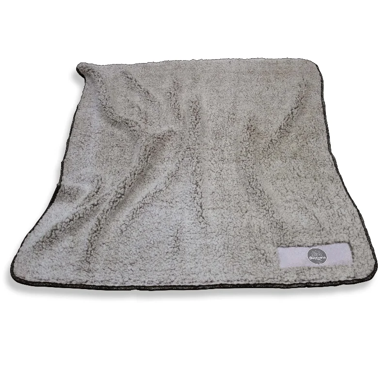 Team home textiles with soft, luxurious fabric-Outdoors Is Calling Frosty Fleece