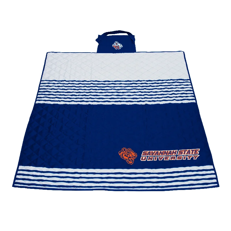 Team home textiles for a sports-themed nursery-Savannah State Outdoor Blanket