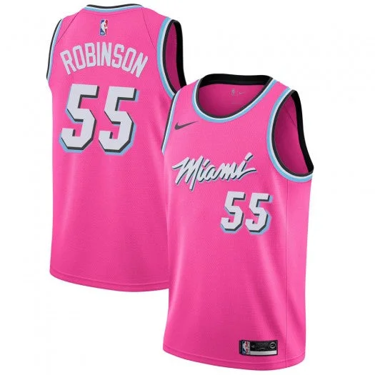 Custom soccer jersey with player name and number-Custom basketball jersey with player name and number-Duncan Robinson Miami Heat Jersey