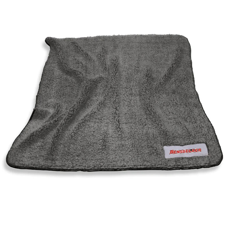 Custom team throws for cozy nights watching the game-Rensselaer PolyTech Color Frosty Fleece