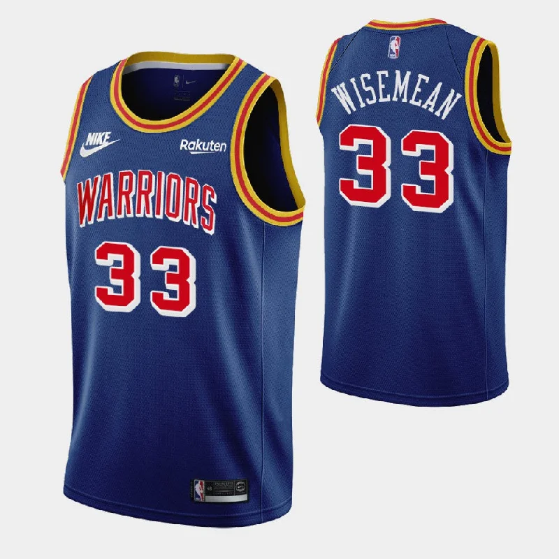 Soccer jersey for casual wear and game days-Basketball jersey for casual wear and game days-James Wiseman Golden State Warriors Jersey