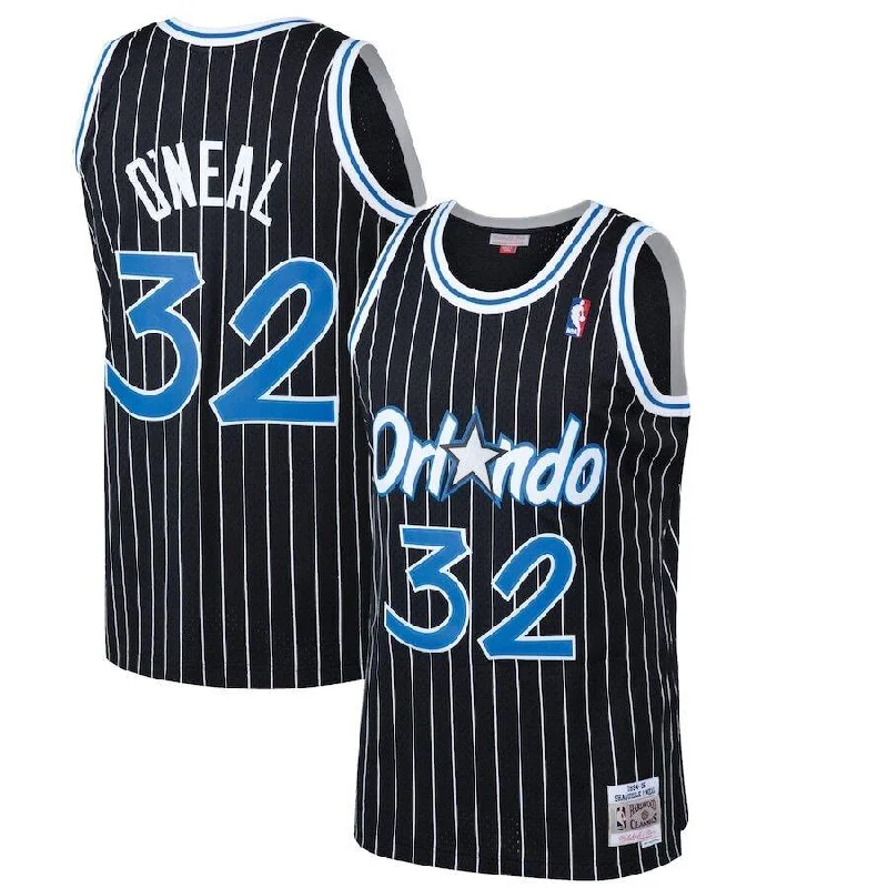 Custom soccer jersey with sleek modern lines-Custom basketball jersey with sleek modern lines-Shaquille O'Neal Orlando Magic Jersey