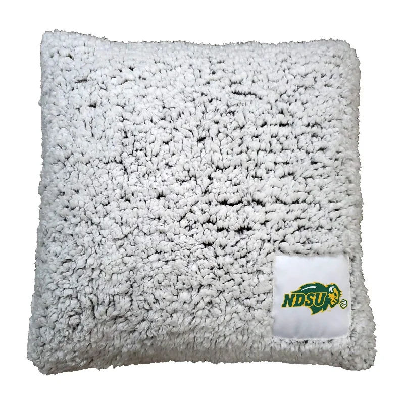 Custom team throws for cozy nights watching the game-North Dakota State Frosty Throw Pillow