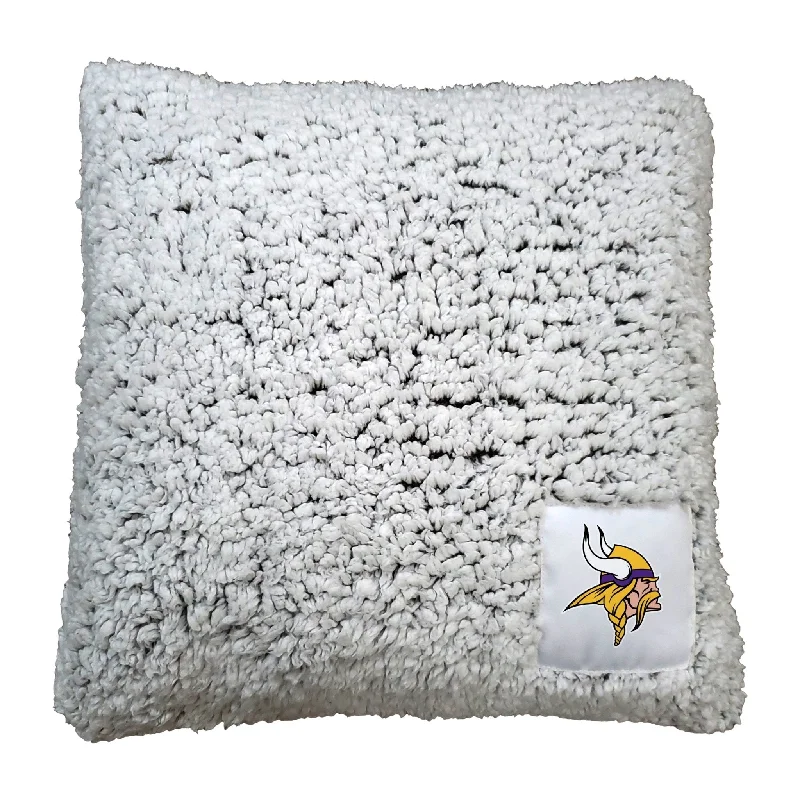 Team home textiles for home sports enthusiasts-Minnesota Vikings Frosty Throw Pillow