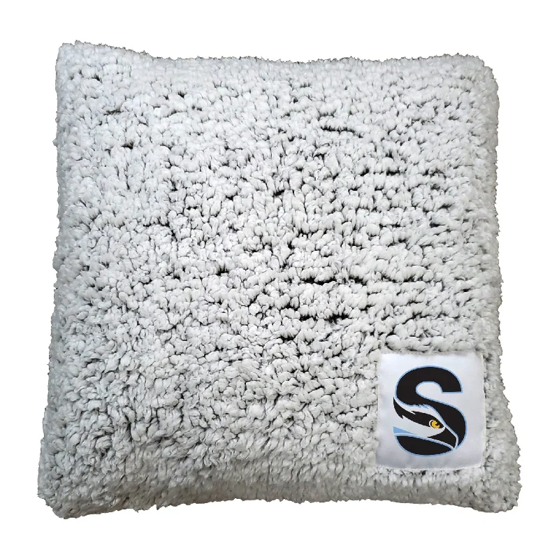 Custom team home textiles for a winning home atmosphere-Stockton College Frosty Pillow