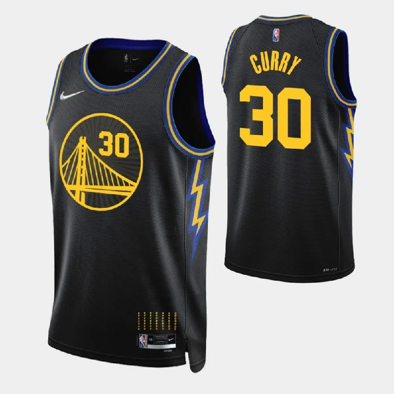 Custom soccer jersey for team bonding experiences-Custom basketball jersey for team bonding experiences-Stephen Curry Golden State Warriors 2021-22 City Edition Jersey