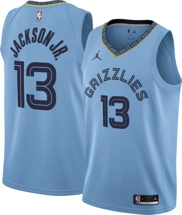 Personalized soccer jersey for casual outings-Personalized basketball jersey for casual outings-Jaren Jackson Jr Memphis Grizzlies Jersey