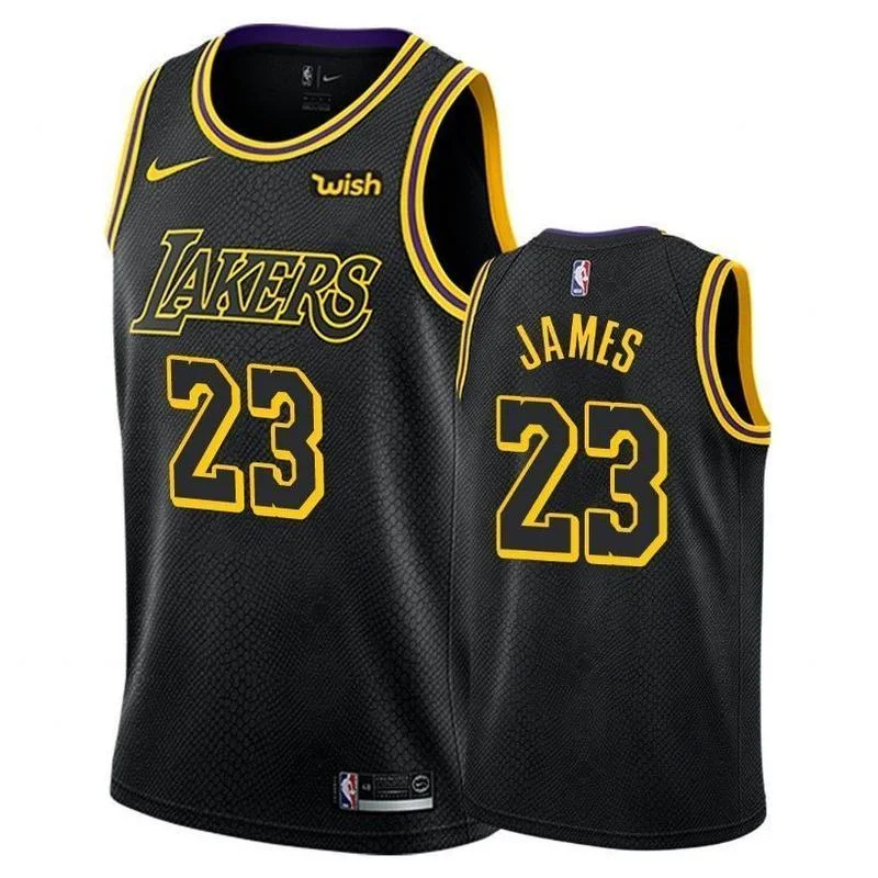 Soccer jersey for competitive players and league games-Basketball jersey for competitive players and league games-LeBron James Los Angeles Lakers Jersey