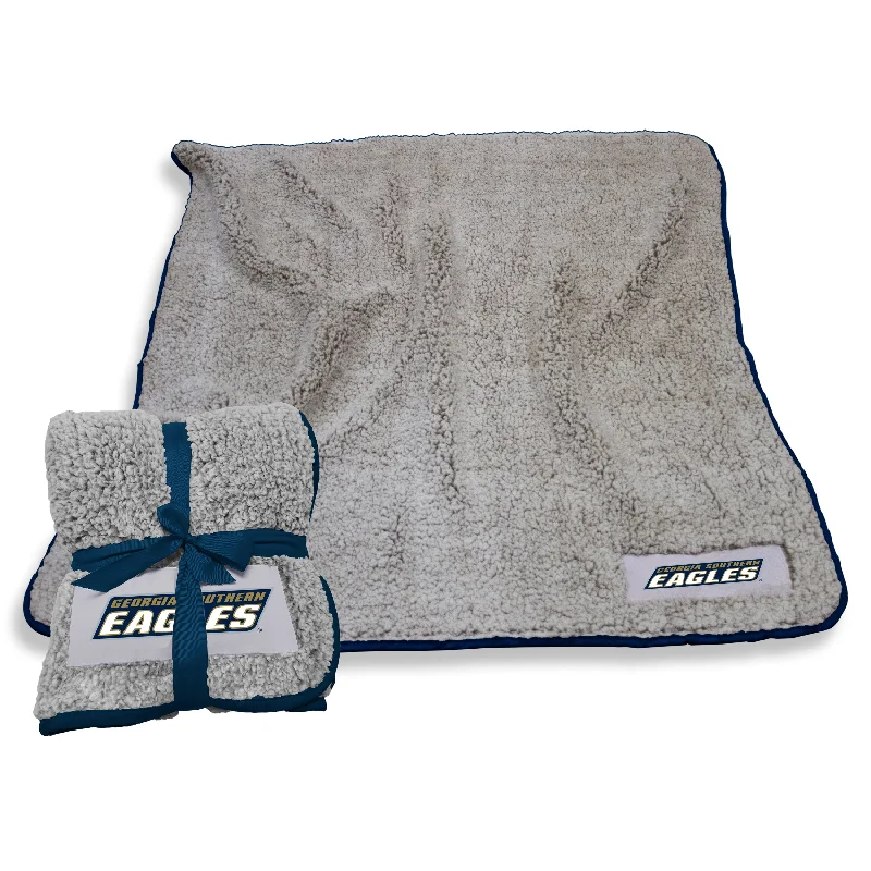 Personalized team pillows for home décor-Georgia Southern Frosty Fleece