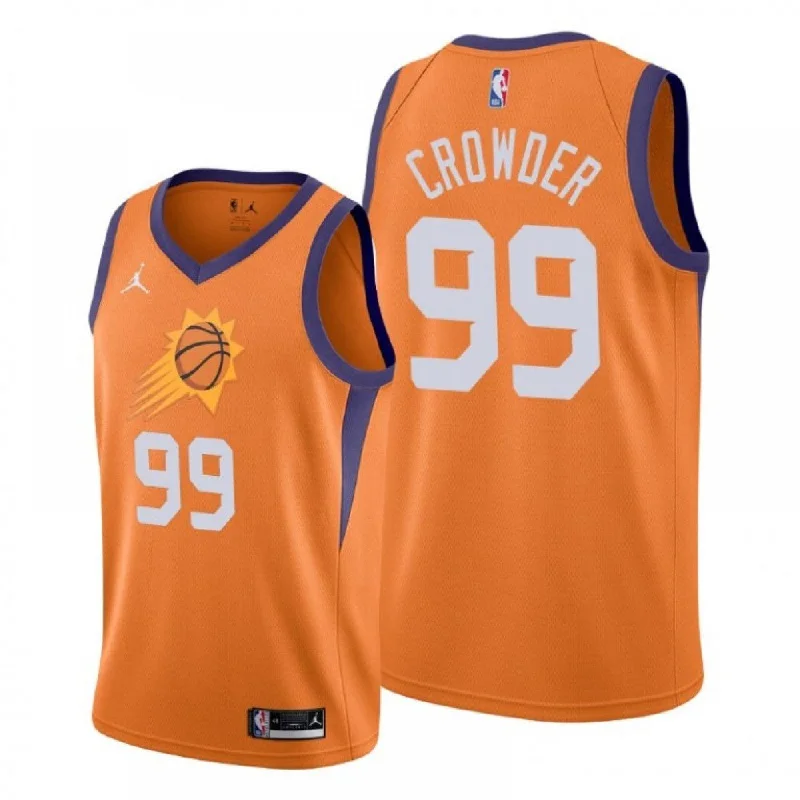 Retro-inspired soccer jersey with classic look-Retro-inspired basketball jersey with classic look-Jae Crowder Phoenix Suns Jersey