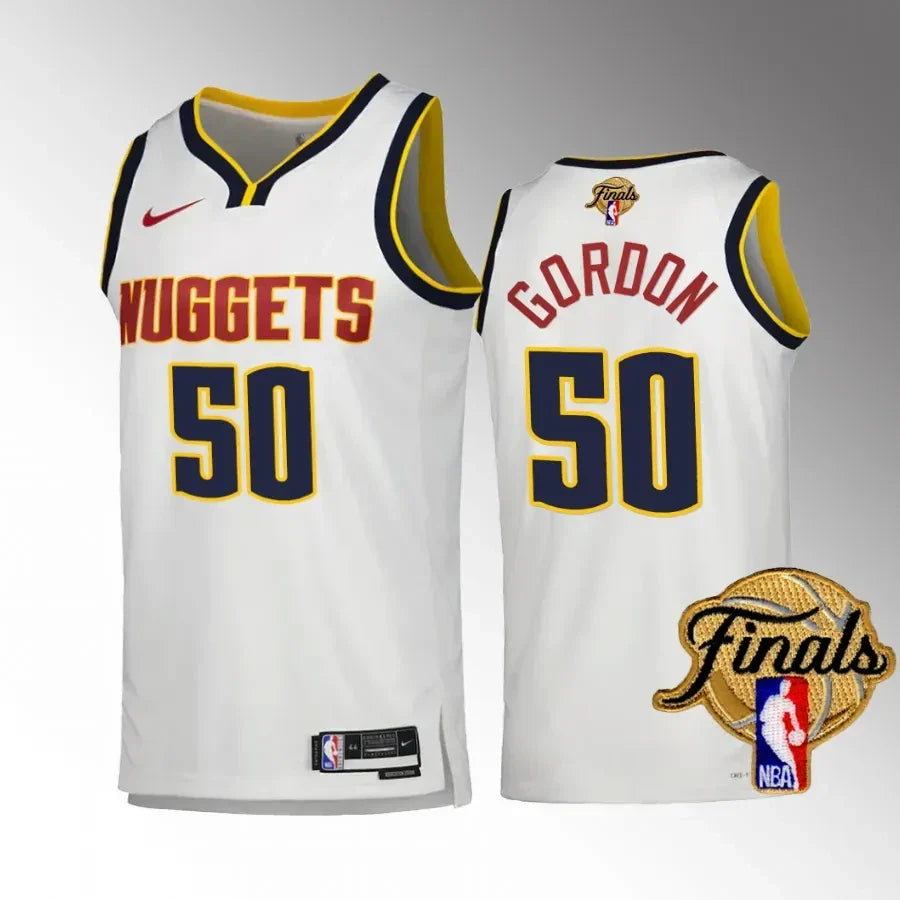 Custom soccer jersey for school spirit and pride-Custom basketball jersey for school spirit and pride-Aaron Gordon Denver Nuggets NBA Finals Jersey