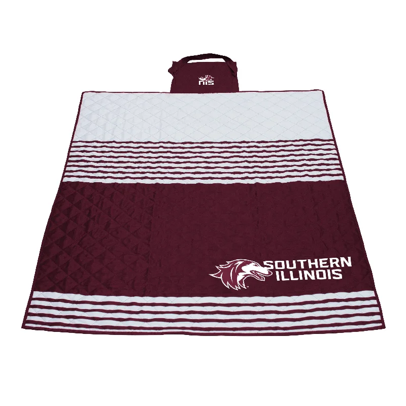 Personalized team bed covers for team spirit-Southern Illinois Outdoor Blanket