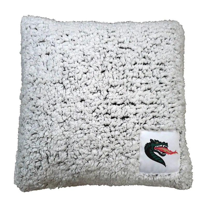 Team home textiles with quick-dry technology for bathroom use-UAB Frosty Throw Pillow