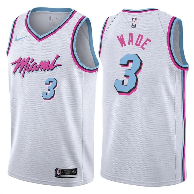 Custom soccer jersey for all skill levels-Custom basketball jersey for all skill levels-Dwyane Wade Miami Heat 2020-21 City Edition Jersey