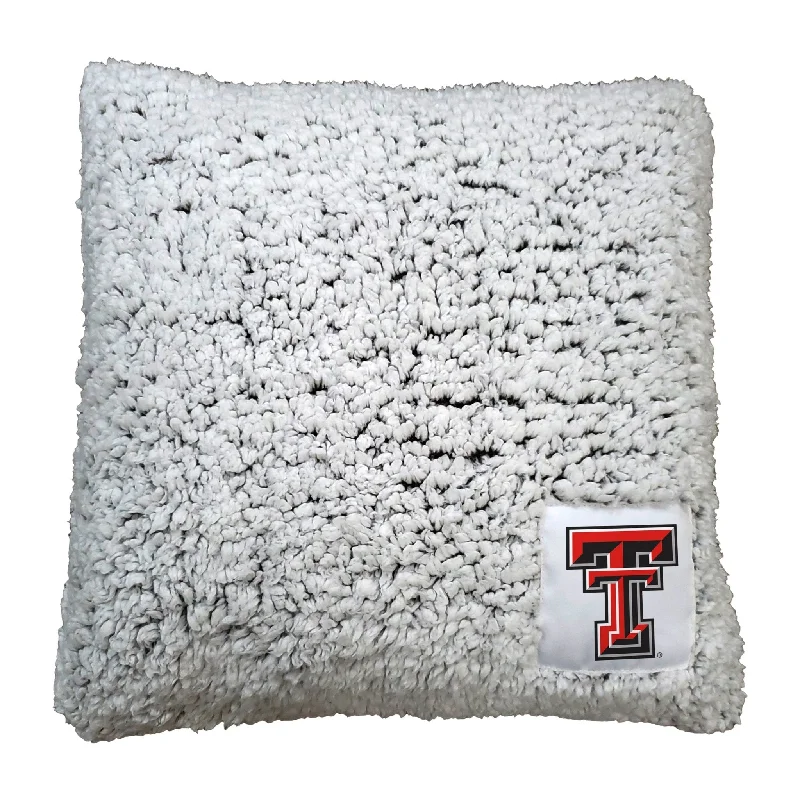 Team home textiles for the ultimate sports fan cave-Texas Tech Frosty Throw Pillow